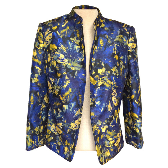 Kasper Jackets & Blazers - Kasper Separates NWOT Royal Blue Flyaway Jacket 10